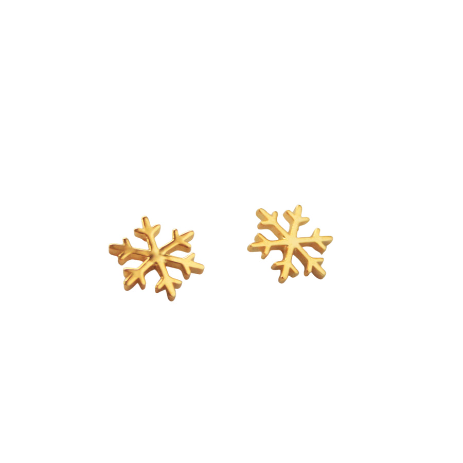 Snowflake Stud Earrings