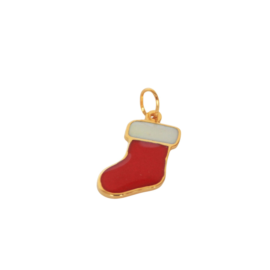 Santa’s Boots Pendant Necklace
