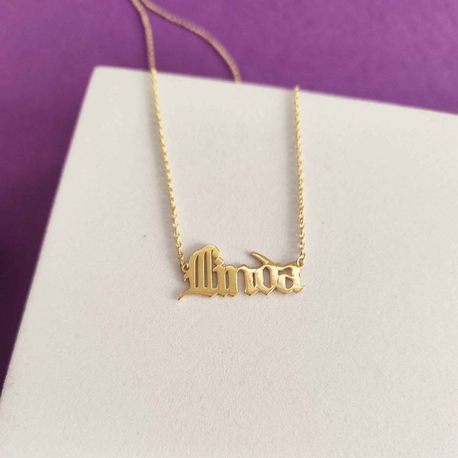 Personalized Name Necklace for Men