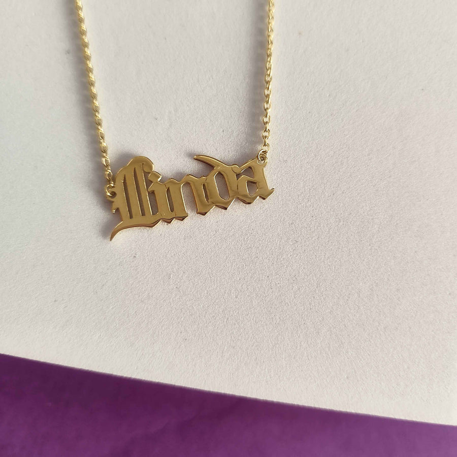 Customized Name Necklace for Men