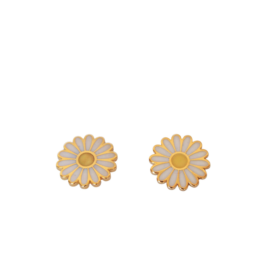 Daisy Flower Stud Earrings