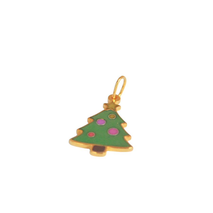 Christmas Tree Pendant Necklace