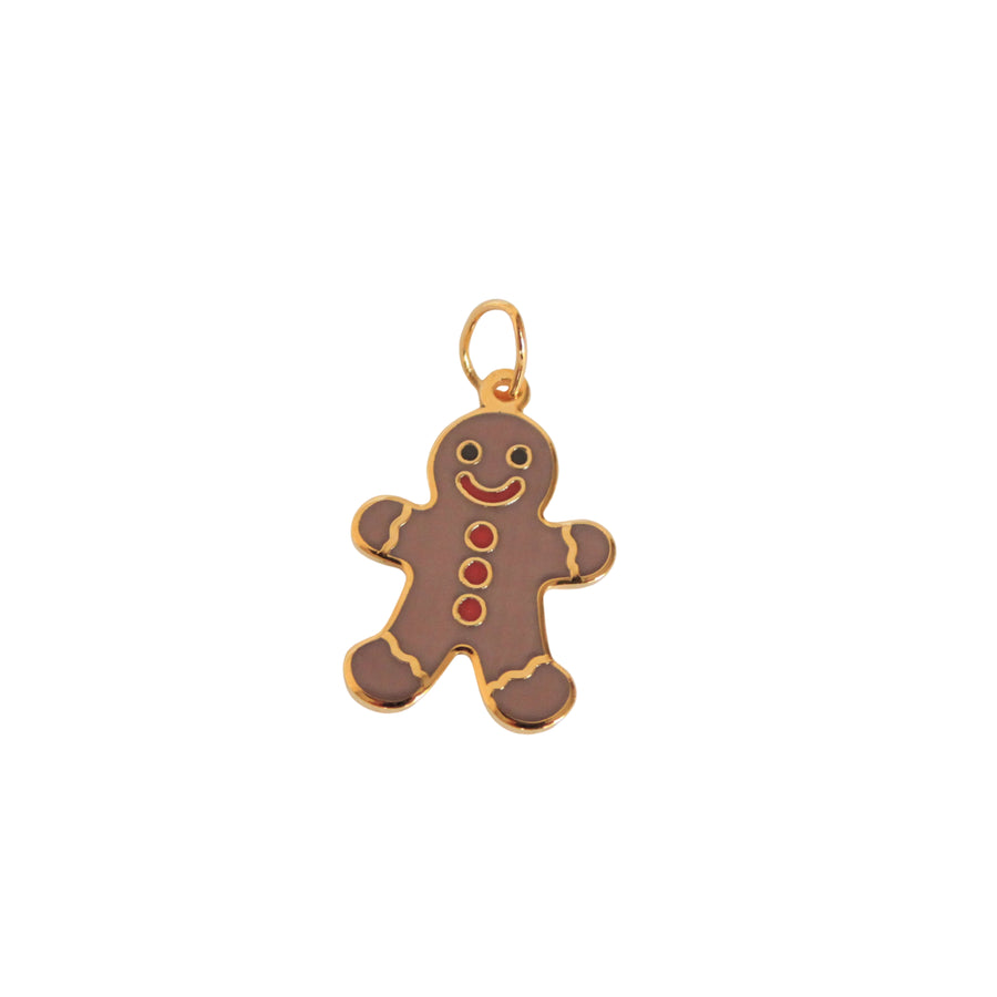Gingerbread Pendant Necklace