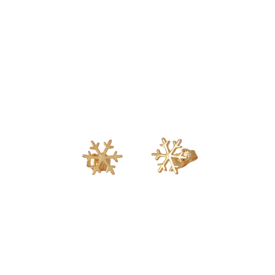 Snowflake Stud Earrings