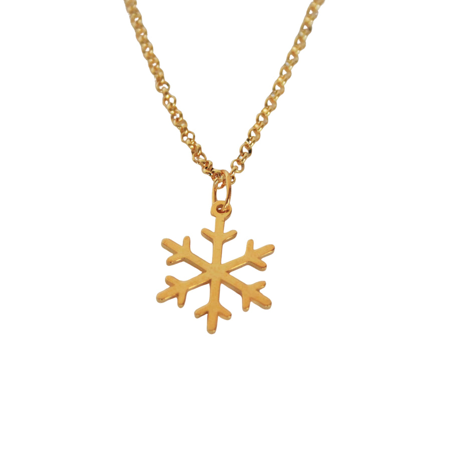 Snowflake Pendant Necklace