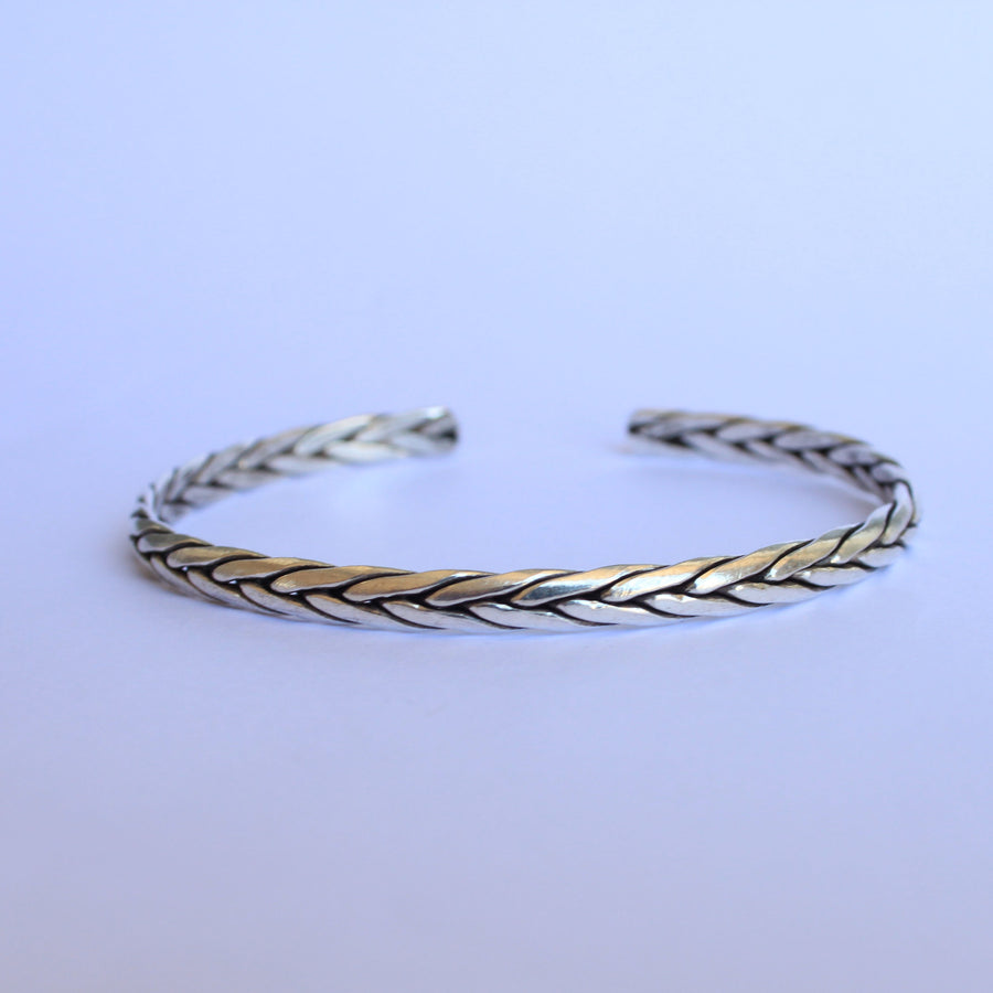 Antique Silver Bangle for him 