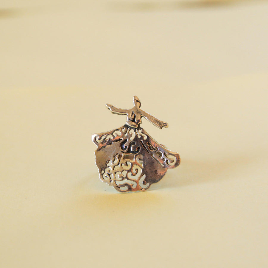 Whirling Dervish Ring - Silver