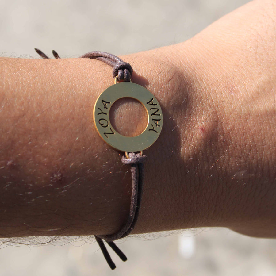 Metal Stamped Bracelet | Name Jewelry