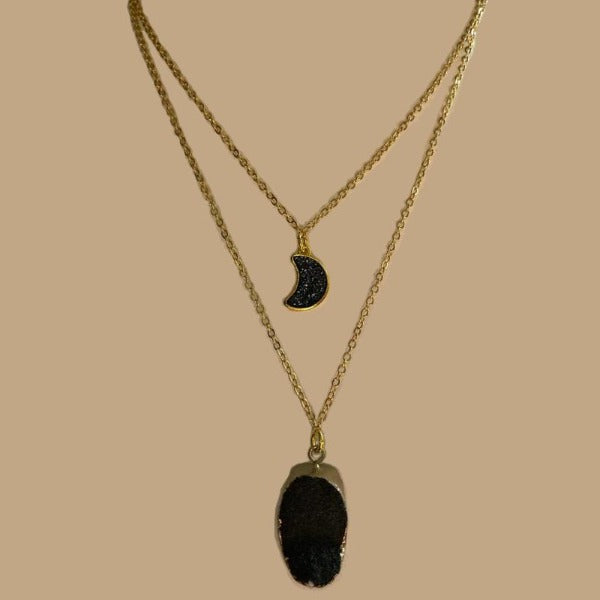 lilith necklace with gold chain